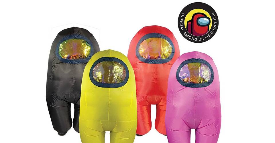 Among Us Inflatable Costumes Will Have You Looking Sus This Halloween Among Us Inflatable Costumes Will Have You Looking Sus This Halloween